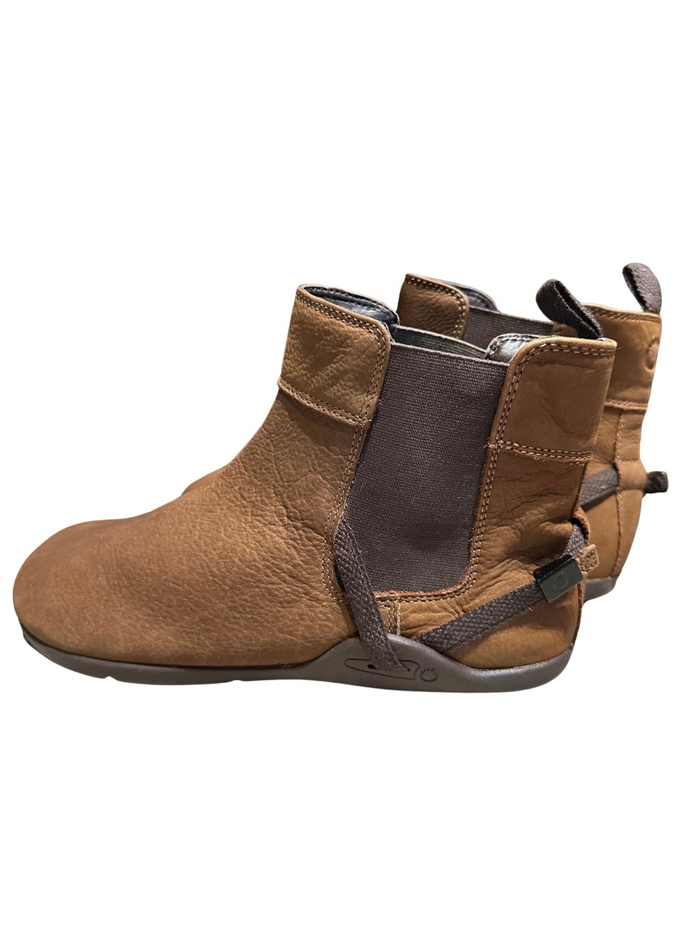 Xero Shoes Tari Barefoot Leather Chelsea Boot Brown Womens 7.5 Minimalist